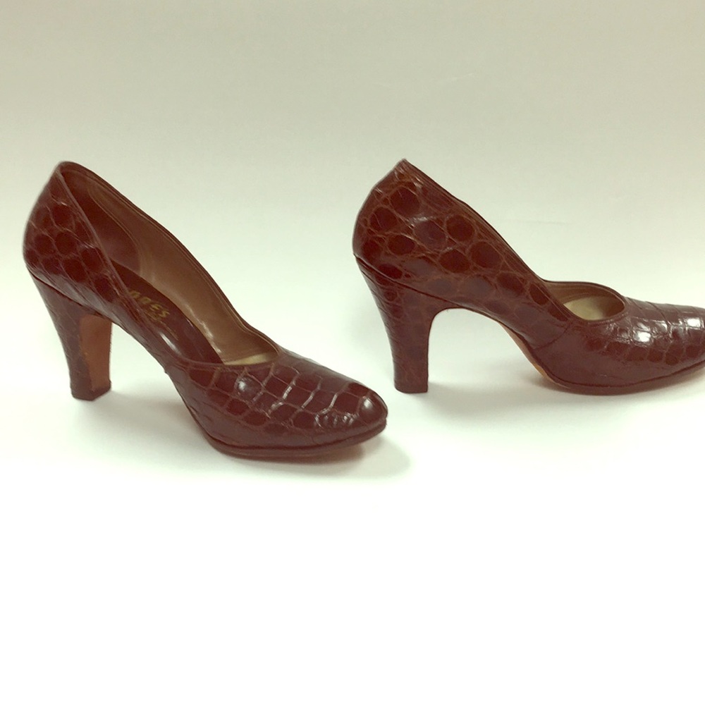 Vintage Crocodile Shoes